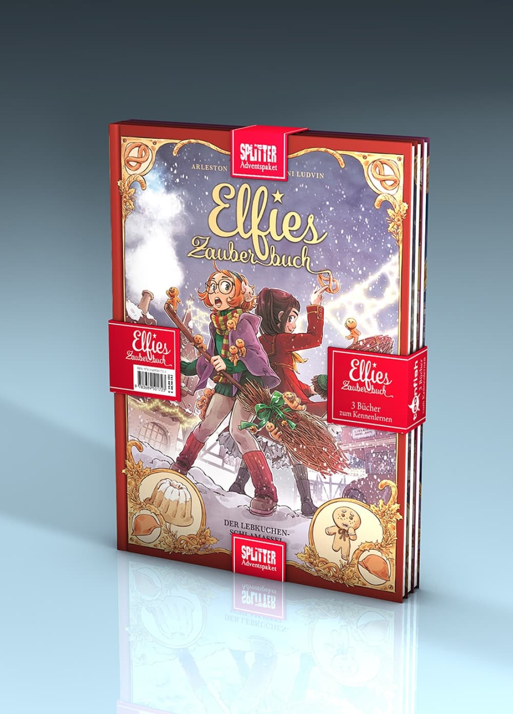 Cover für Adventspaket: Elfies Zauberbuch Band 1-3