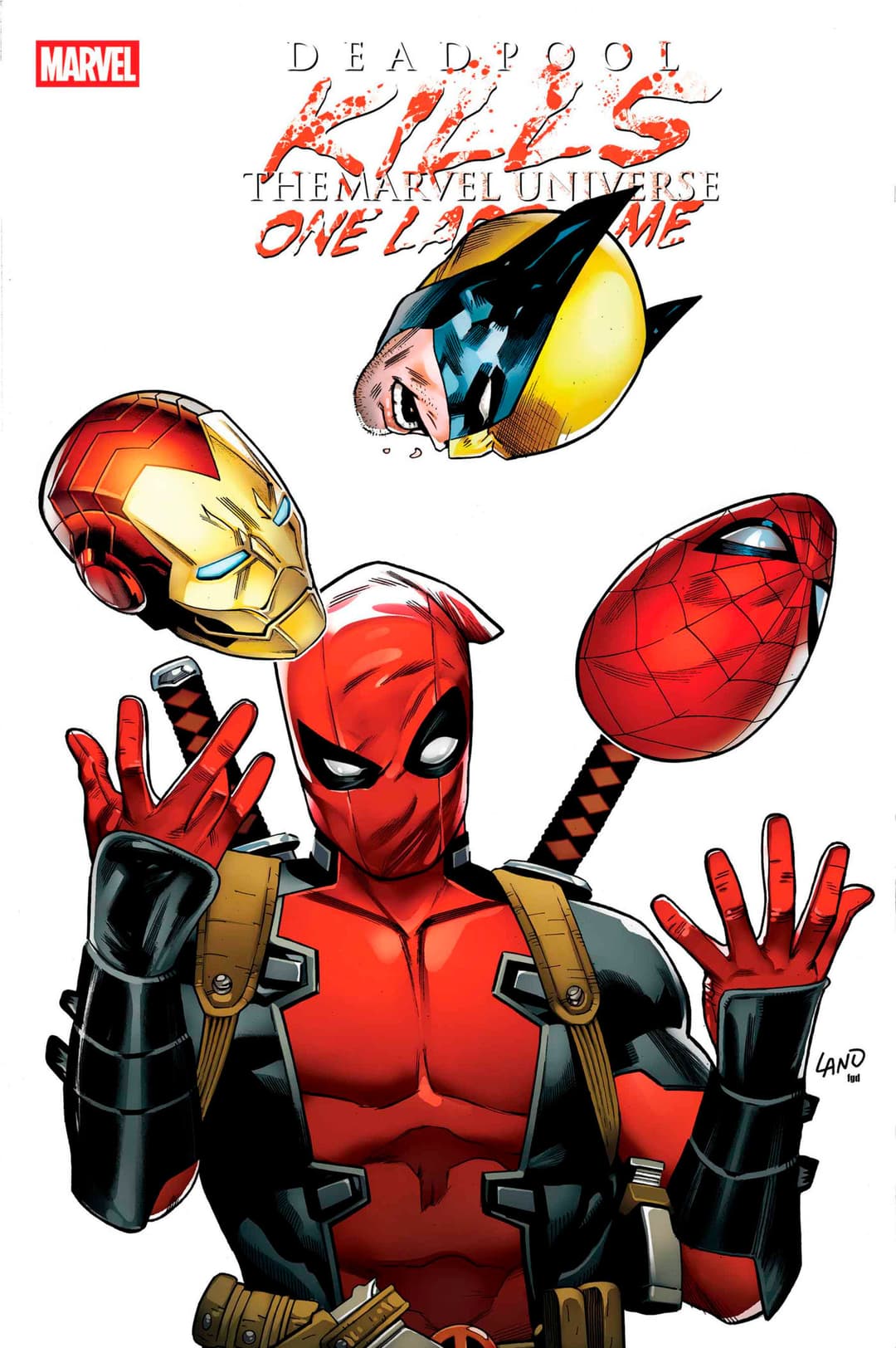 Cover für DEADPOOL KILLS THE MARVEL UNIVERSE ONE LAST TIME