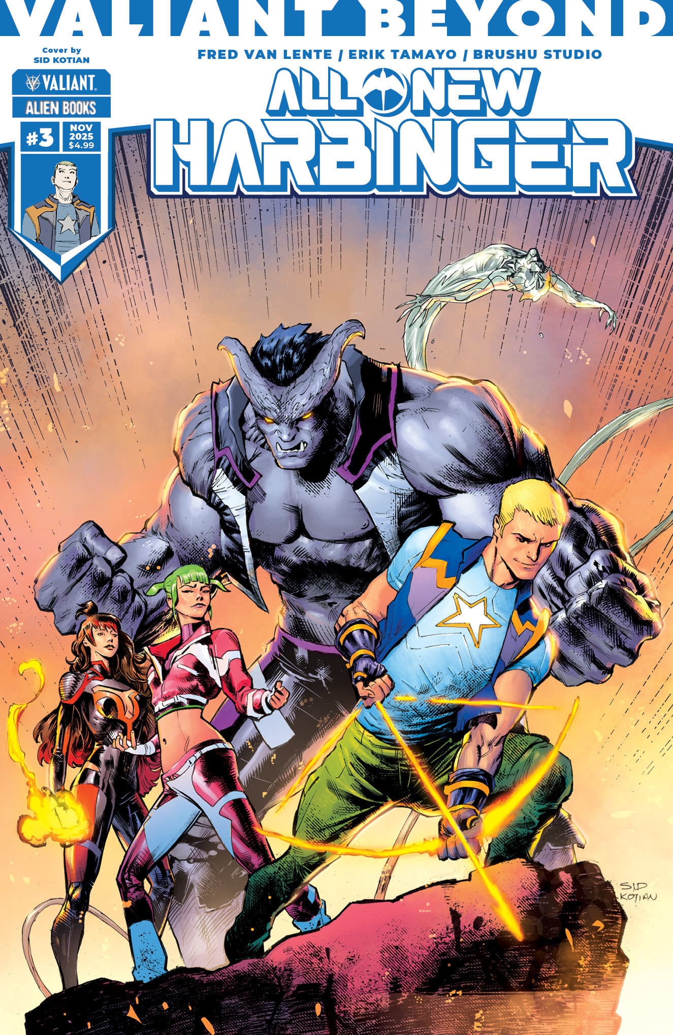 Cover für Valiant Beyond: All New Harbinger