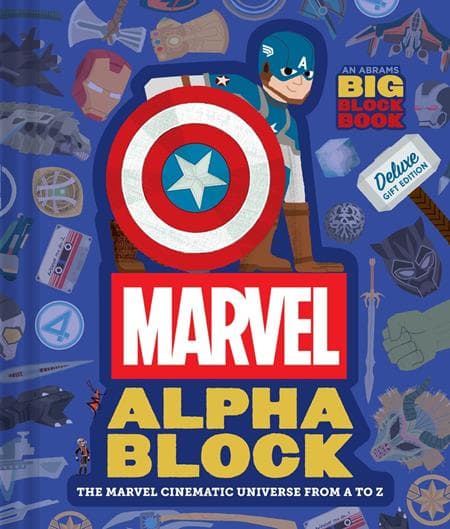 Cover für MARVEL ALPHABLOCK HC DELUXE GIFT EDITION (AN ABRAMS BIG BLOCK BOOK)
