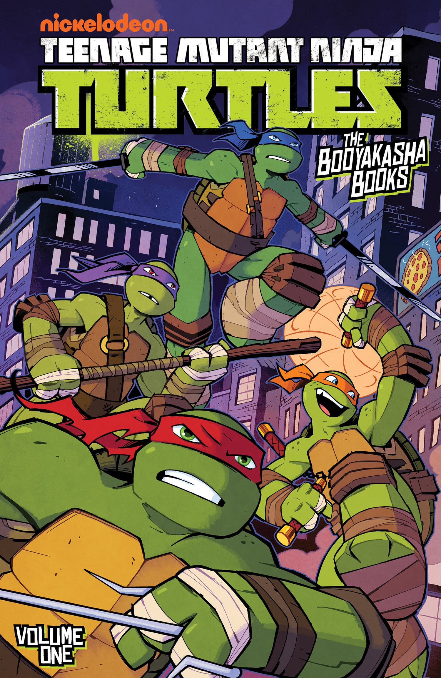 Cover für Teenage Mutant Ninja Turtles: The Booyakasha Books, Vol. 1
