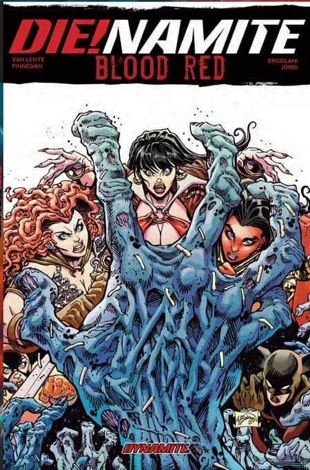 DIENAMITE BLOOD RED TP Cover