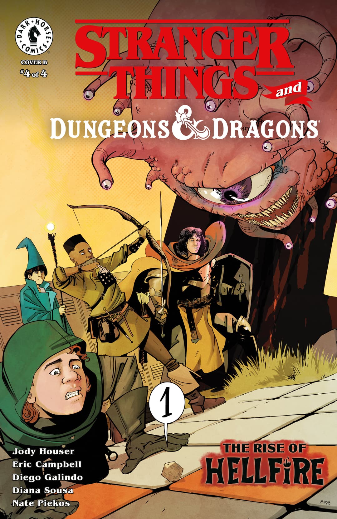 Cover für Stranger Things and Dungeons & Dragons: The Rise of Hellfire