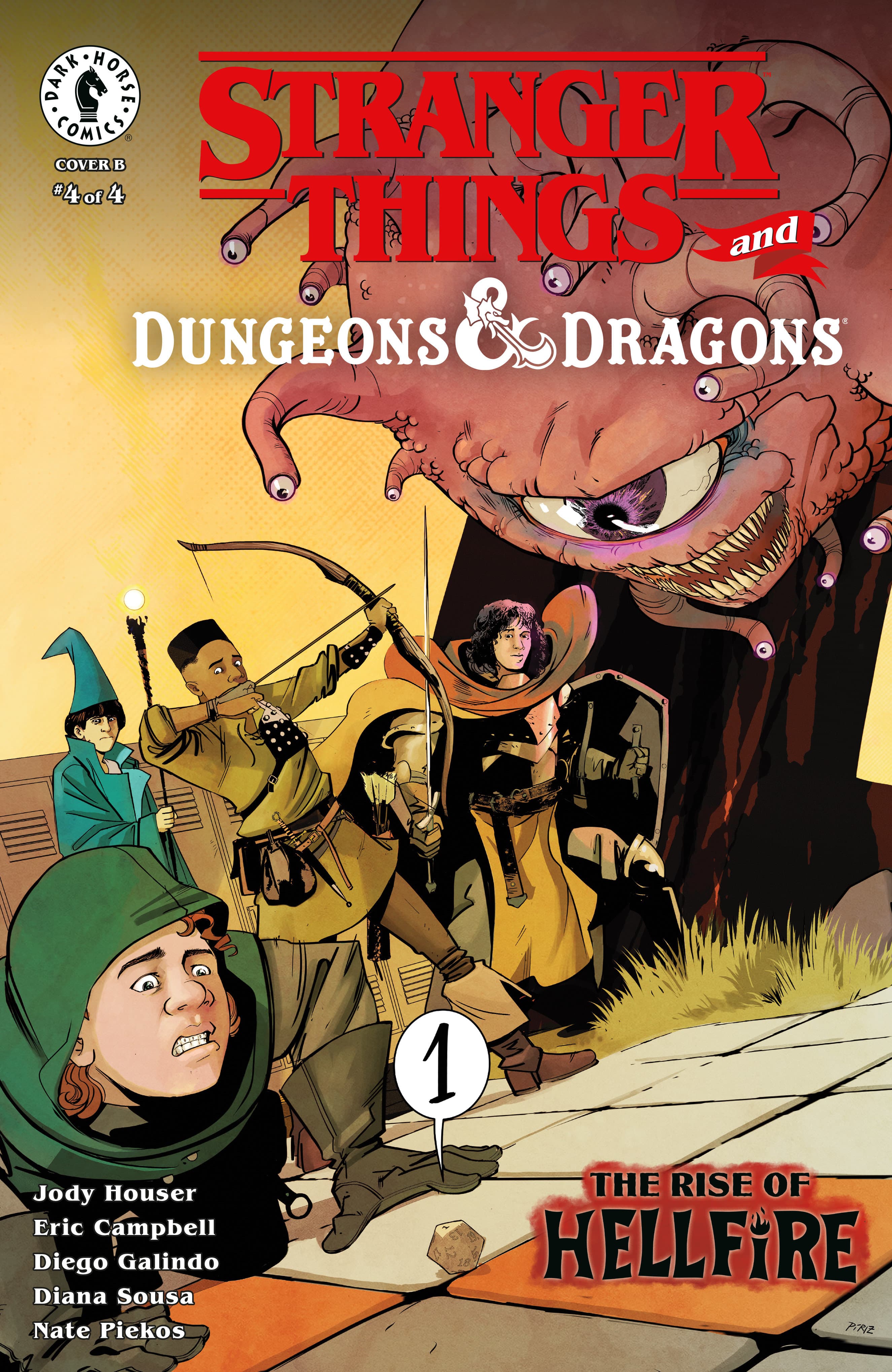 Cover für Stranger Things and Dungeons & Dragons: The Rise of Hellfire