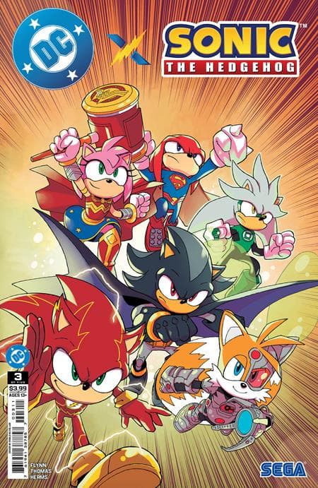 Cover für DC x Sonic the Hedgehog