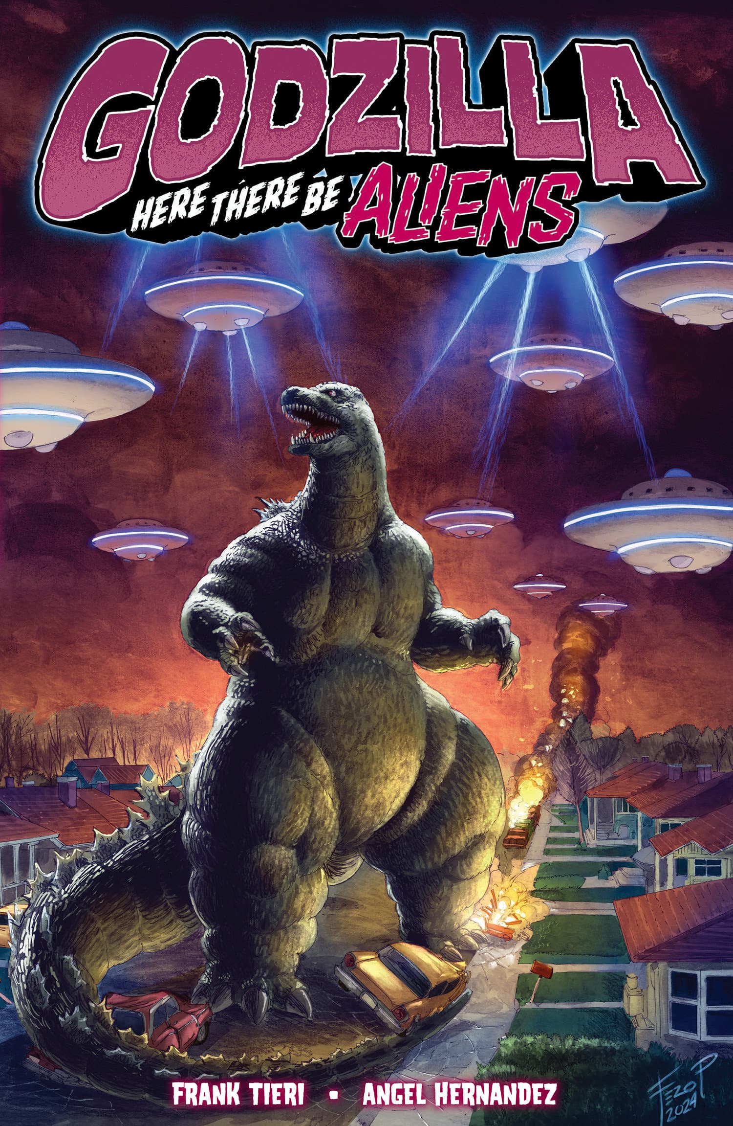 Cover für Godzilla: Here There Be Aliens