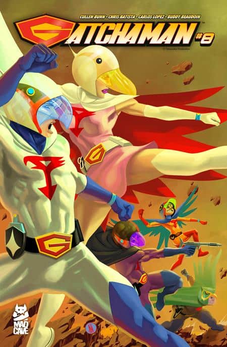 GATCHAMAN #8 CVR A INAKI MIRANDA Cover