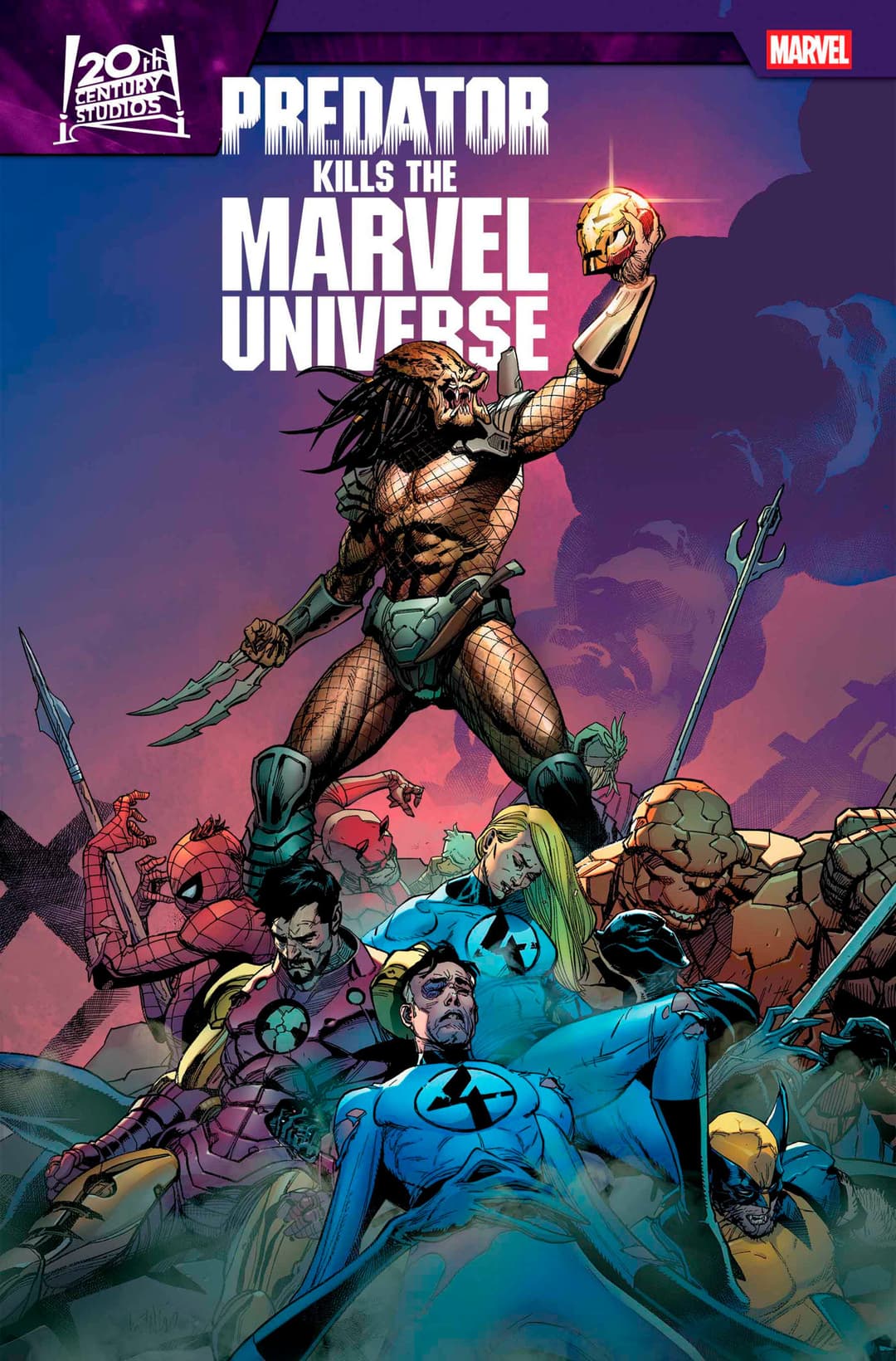 Cover für PREDATOR KILLS THE MARVEL UNIVERSE