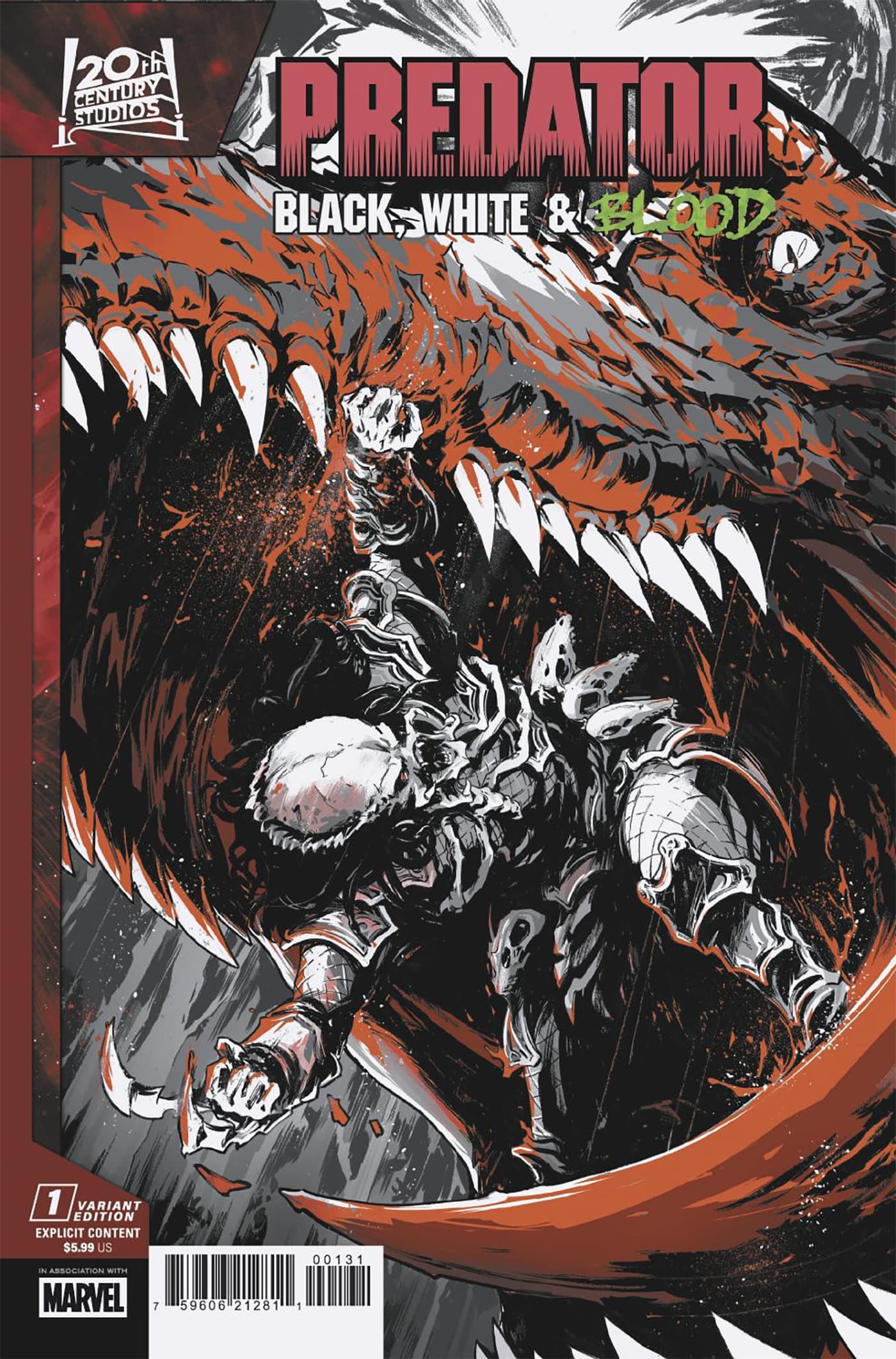 Cover für PREDATOR: BLACK, WHITE & BLOOD