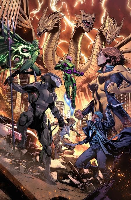 Cover für Justice League vs. Godzilla vs. Kong 2