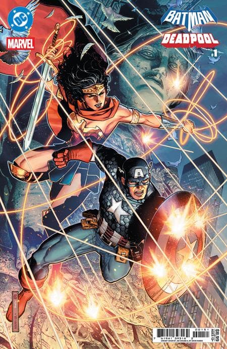 CVR E JIM CHEUNG WONDER WOMAN CAPTAIN AMERICA CARD STOCK VAR