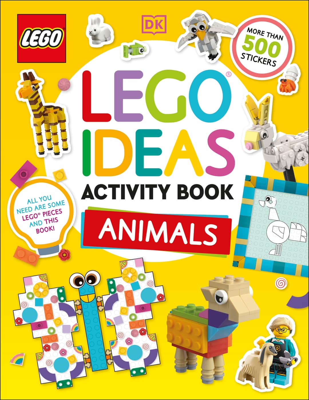 LEGO Ideas Activity Book Animals Cover
