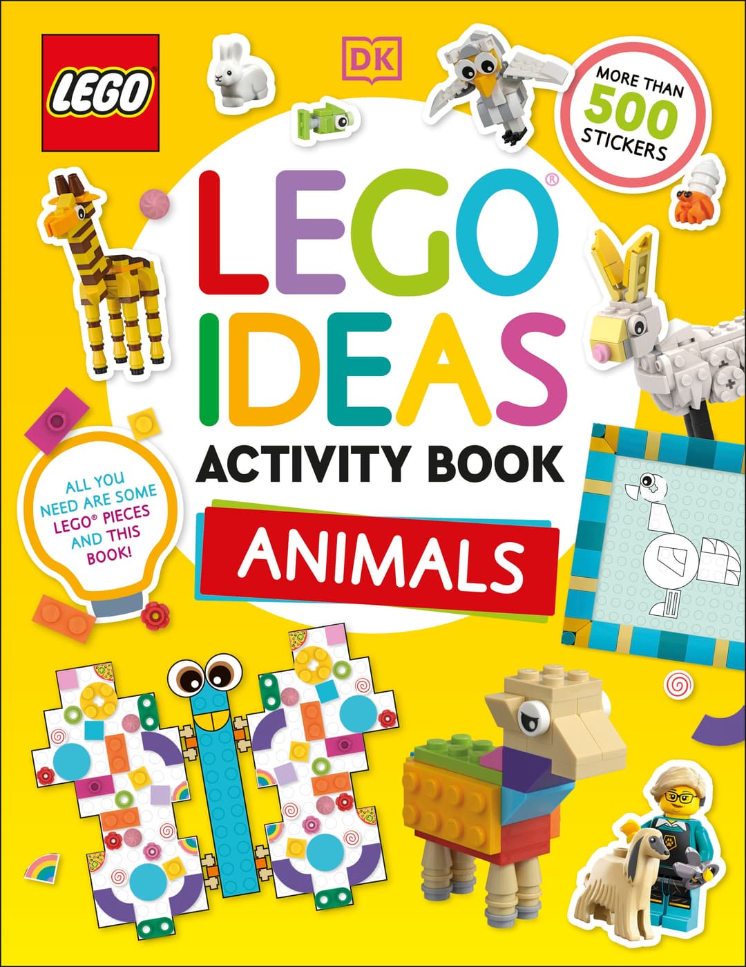 Cover für LEGO Ideas Activity Book Animals