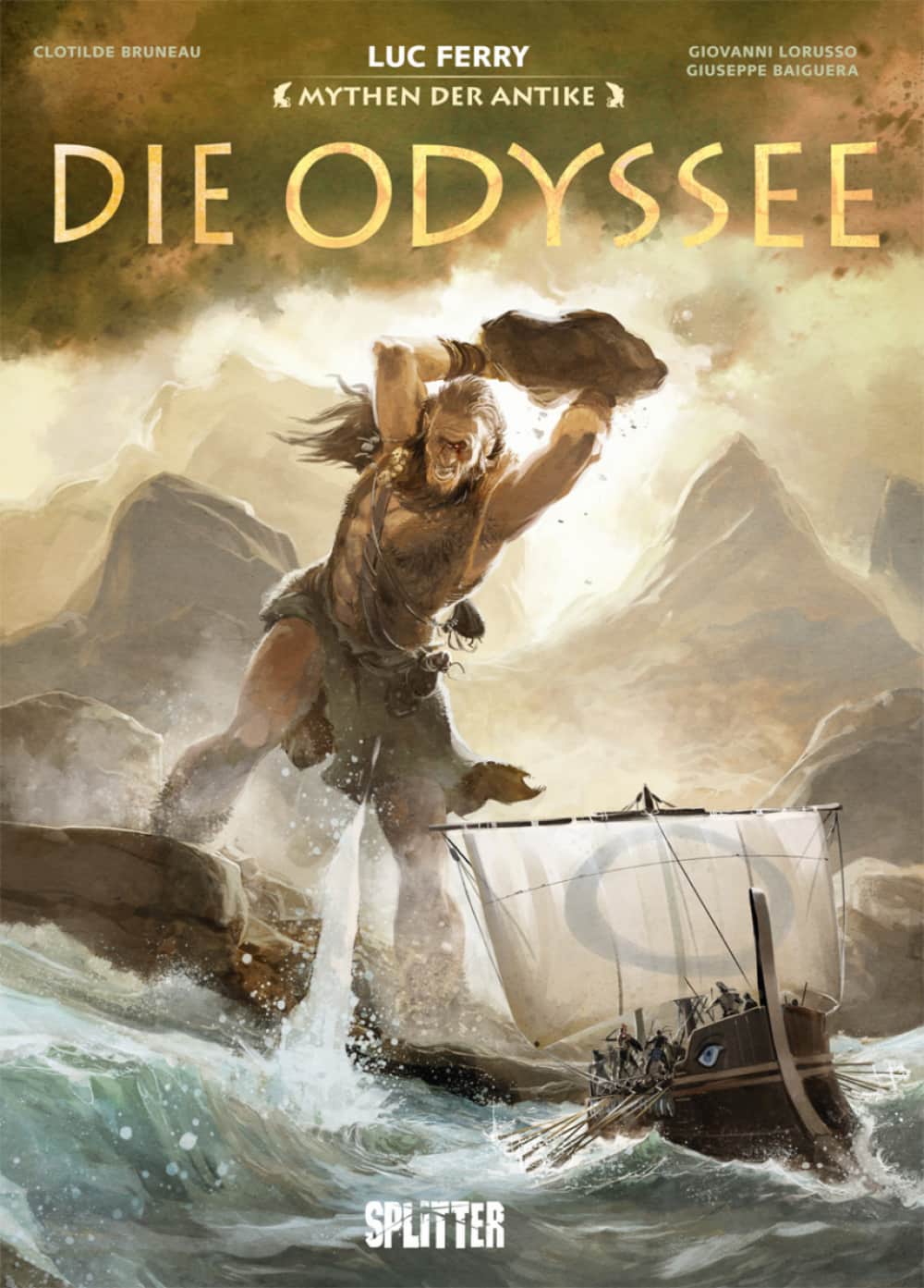Mythen der Antike: Die Odyssee Cover
