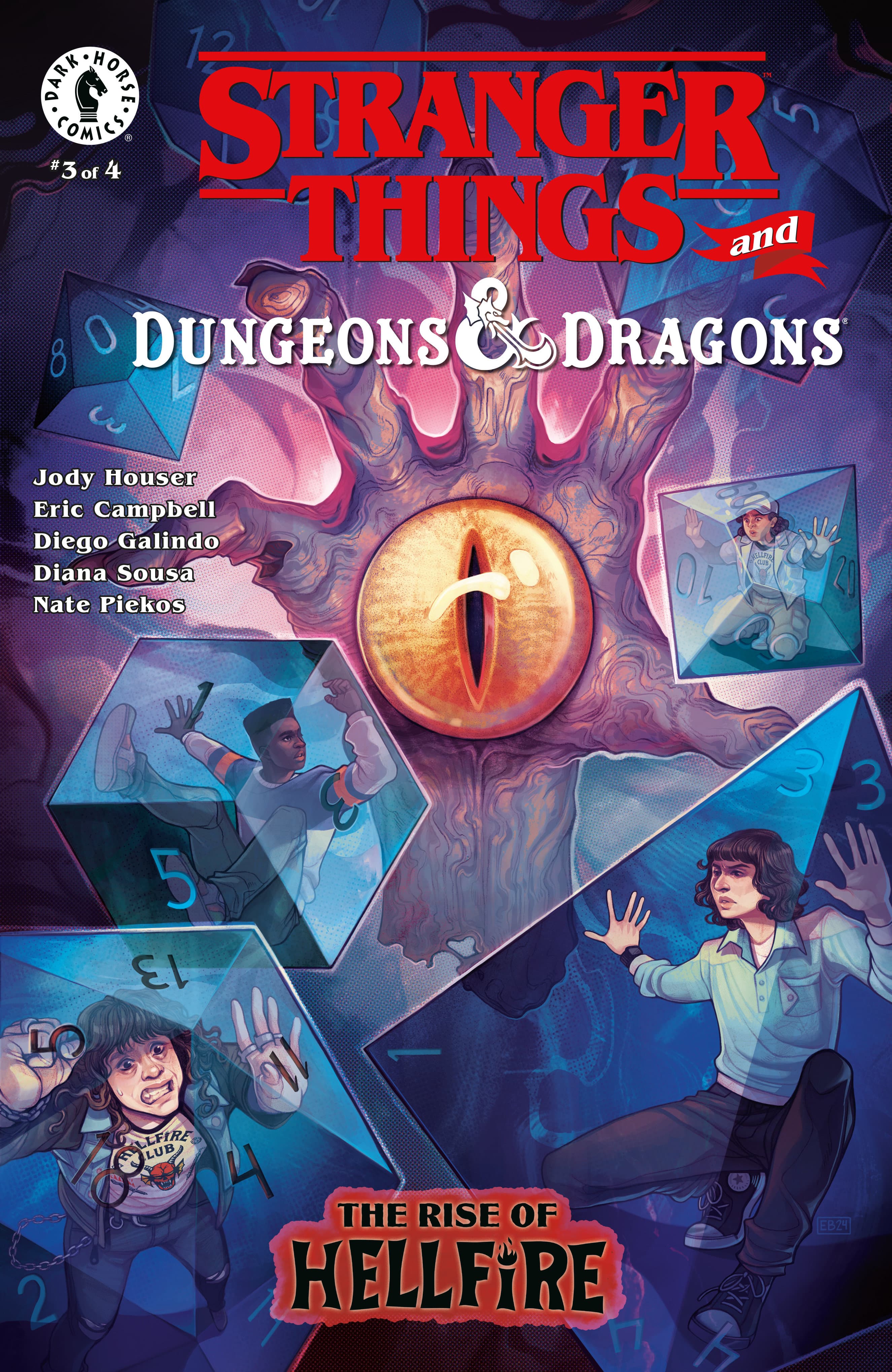 Cover für Stranger Things and Dungeons & Dragons: The Rise of Hellfire