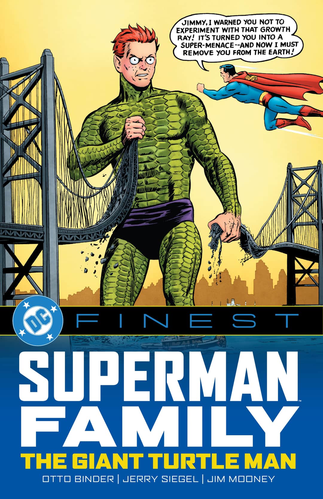 DC Finest: Superman Family: The Giant Turtle Man Cover