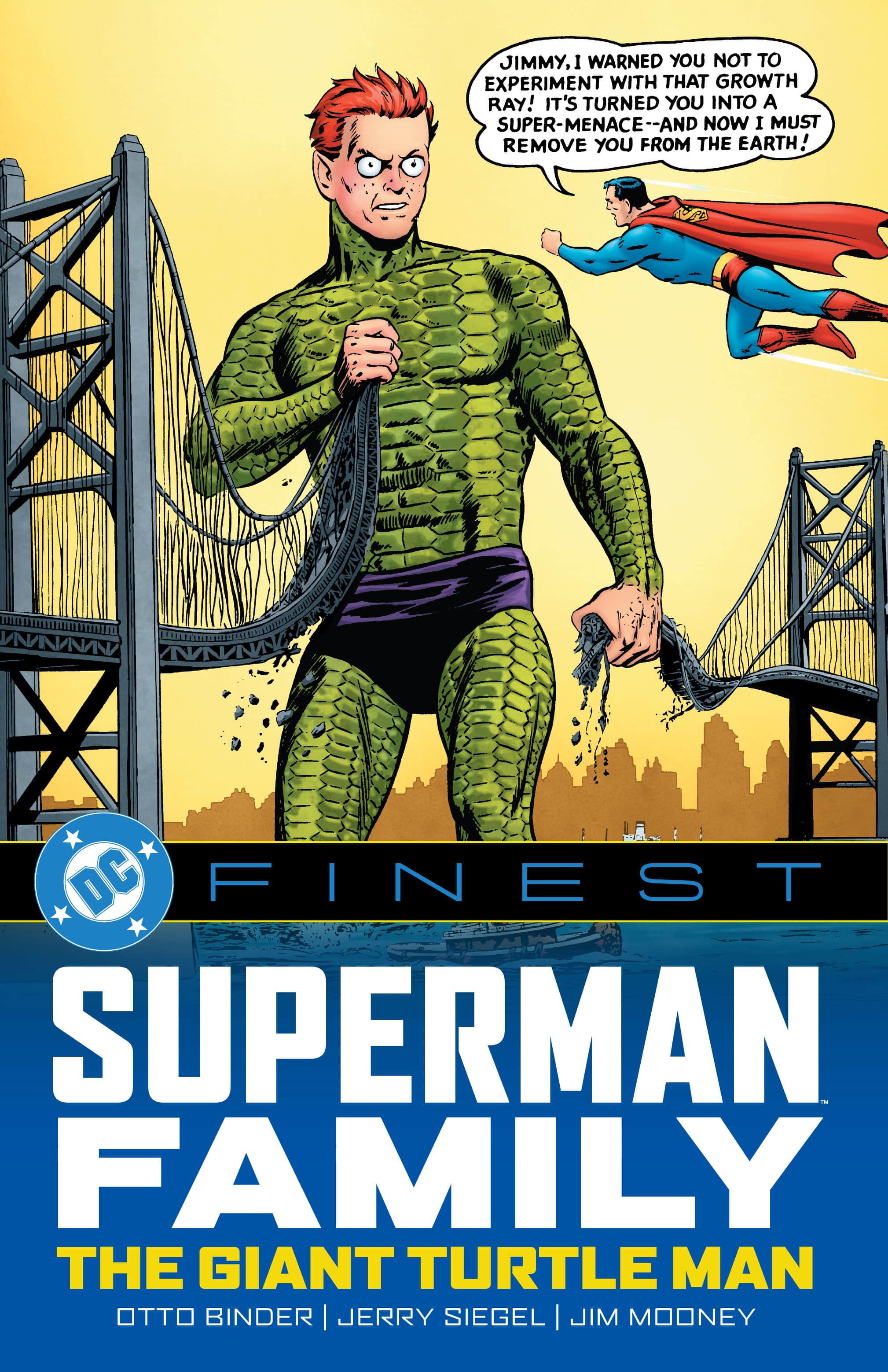 DC Finest: Superman Family: The Giant Turtle Man Cover