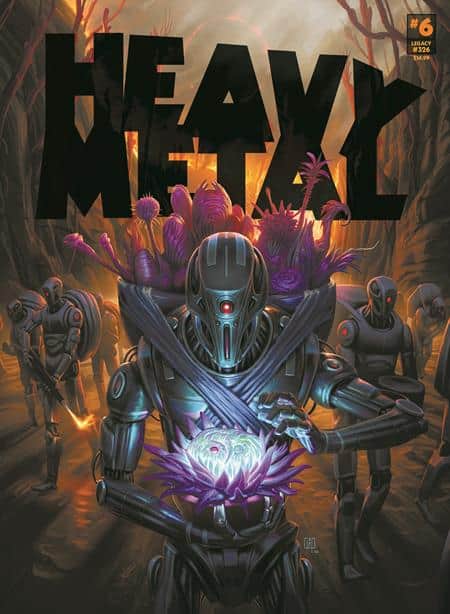 Heavy Metal Magazine Cover