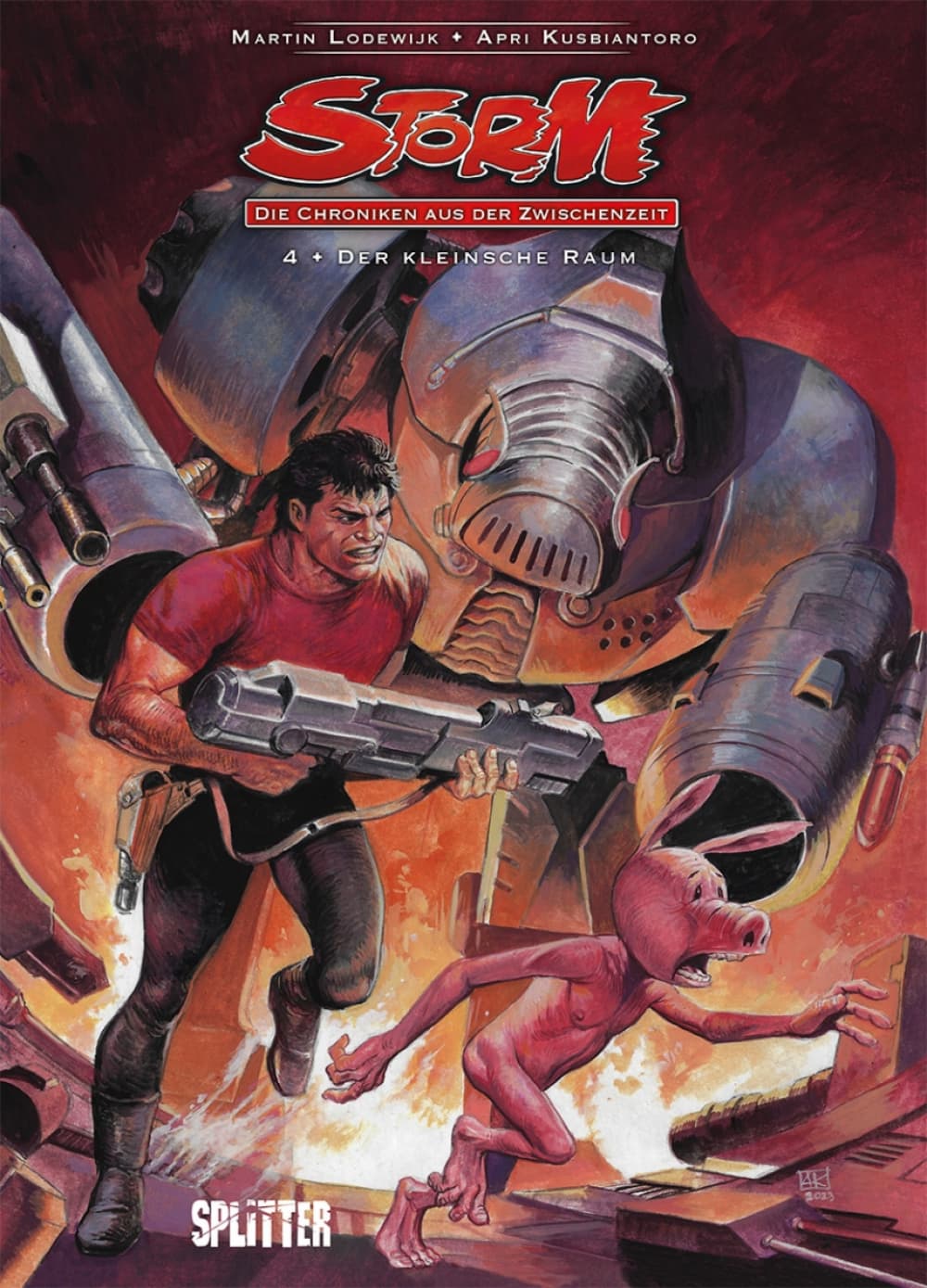 Cover für Storm - Die Chroniken aus der Zwischenzeit 4