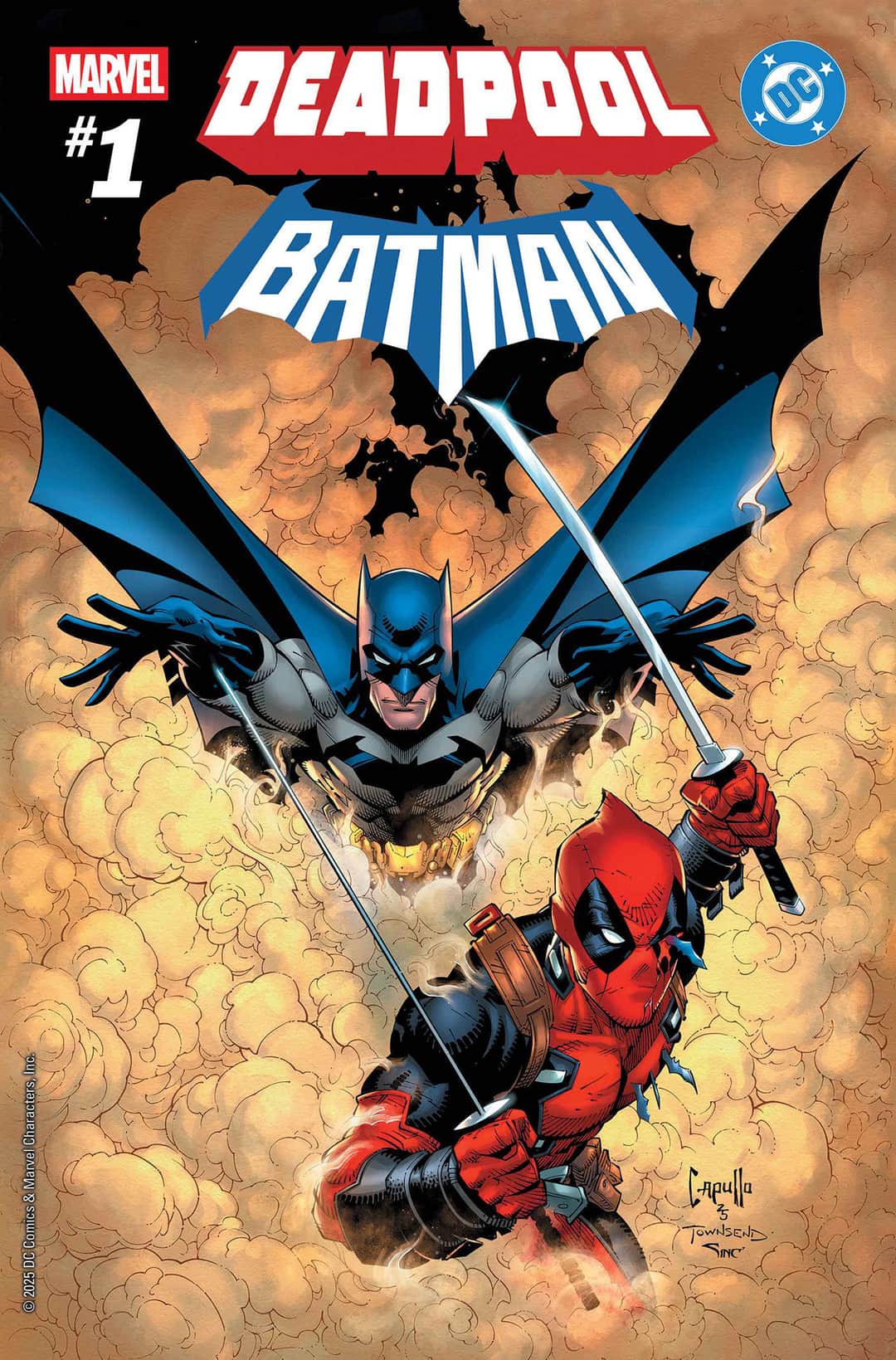 MARVEL/DC: DEADPOOL/BATMAN Cover