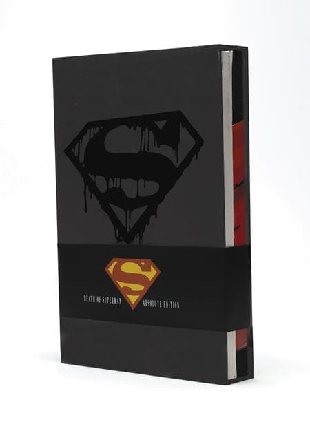 Cover für DEATH OF SUPERMAN ABSOLUTE EDITION HC BOOK MARKET EDITION