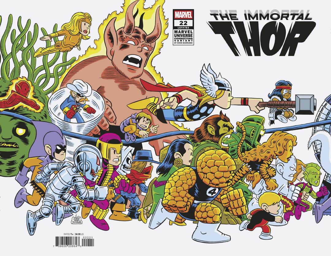 CHRIS GIARRUSSO MARVEL UNIVERSE CONNECTING VARIANT M