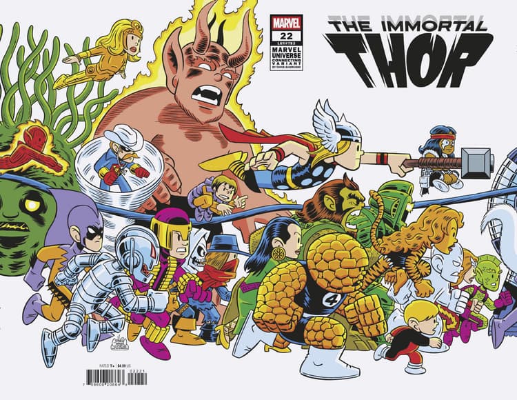 CHRIS GIARRUSSO MARVEL UNIVERSE CONNECTING VARIANT M