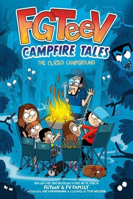 Cover für FGTEEV CAMPFIRE TALES TP VOL 01 THE CURSED CAMPGROUND