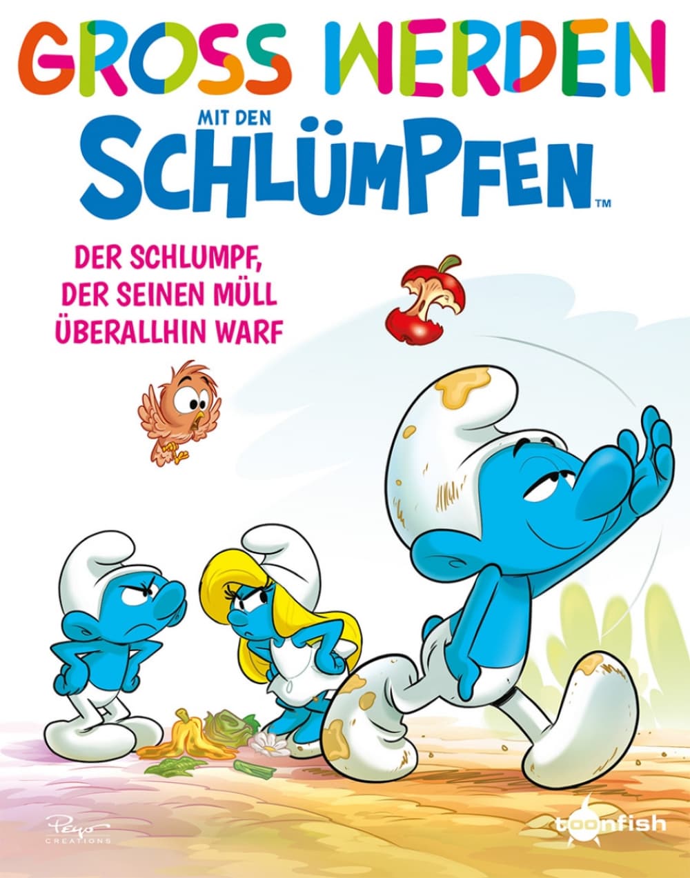 Cover für Groß werden mit den Schlümpfen 8