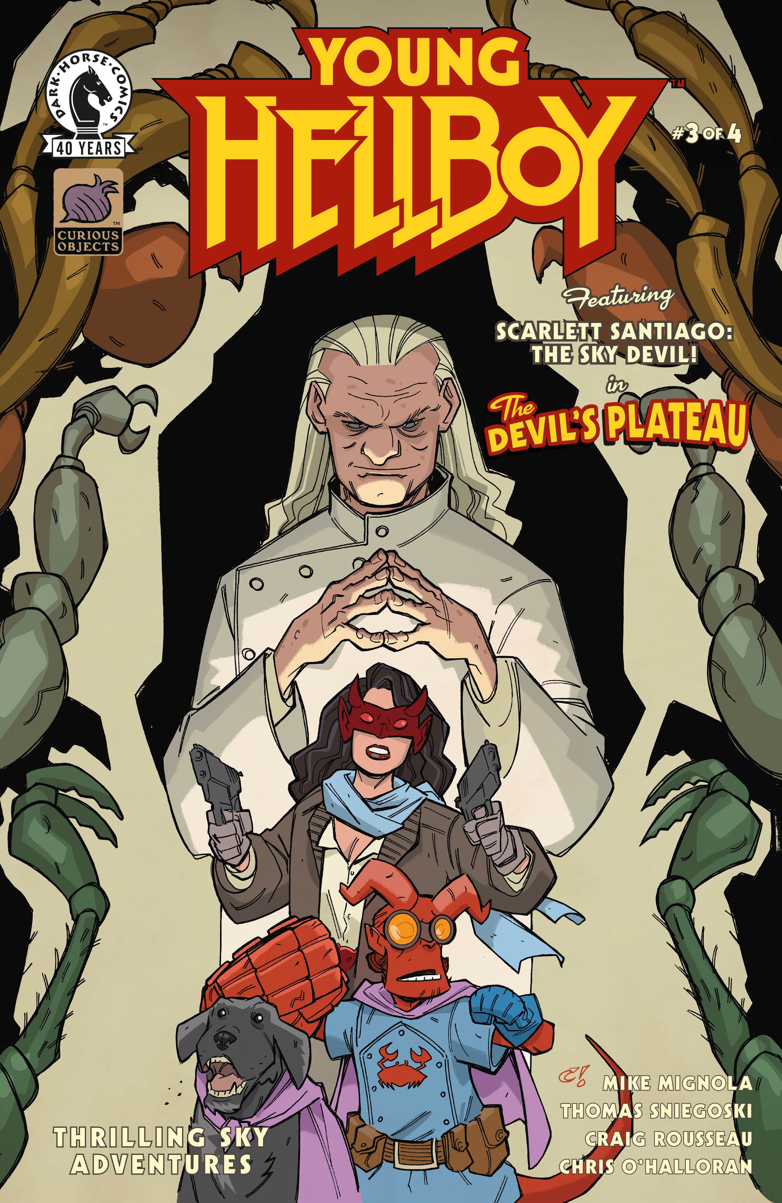 Young Hellboy: Thrilling Sky Adventures Cover