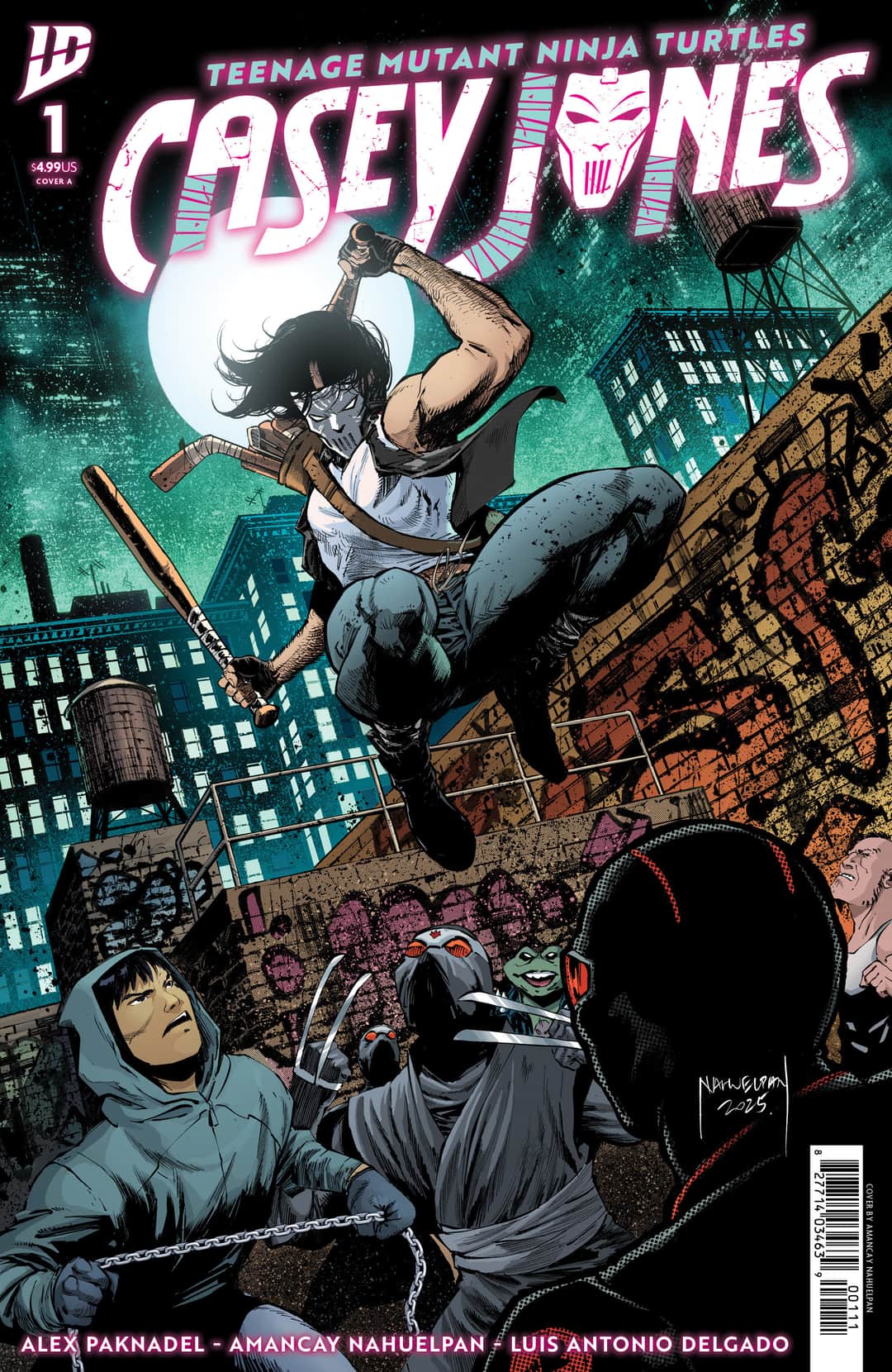 Teenage Mutant Ninja Turtles: Casey Jones Cover