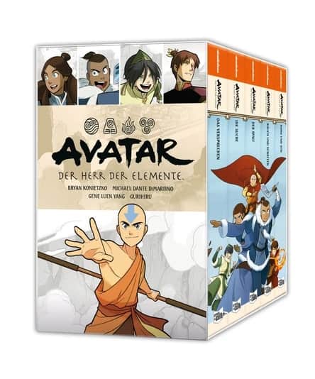 Avatar Sammelband 1-5 im Schuber Cover