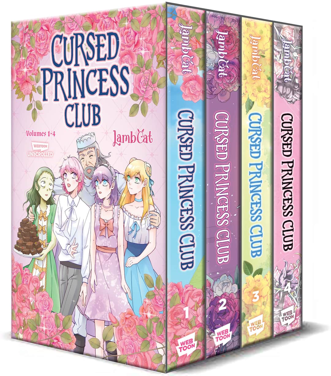 Cursed Princess Club Box Set (Volumes 1-4) Cover