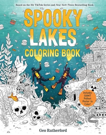 Cover für SPOOKY LAKES COLORING BOOK SC