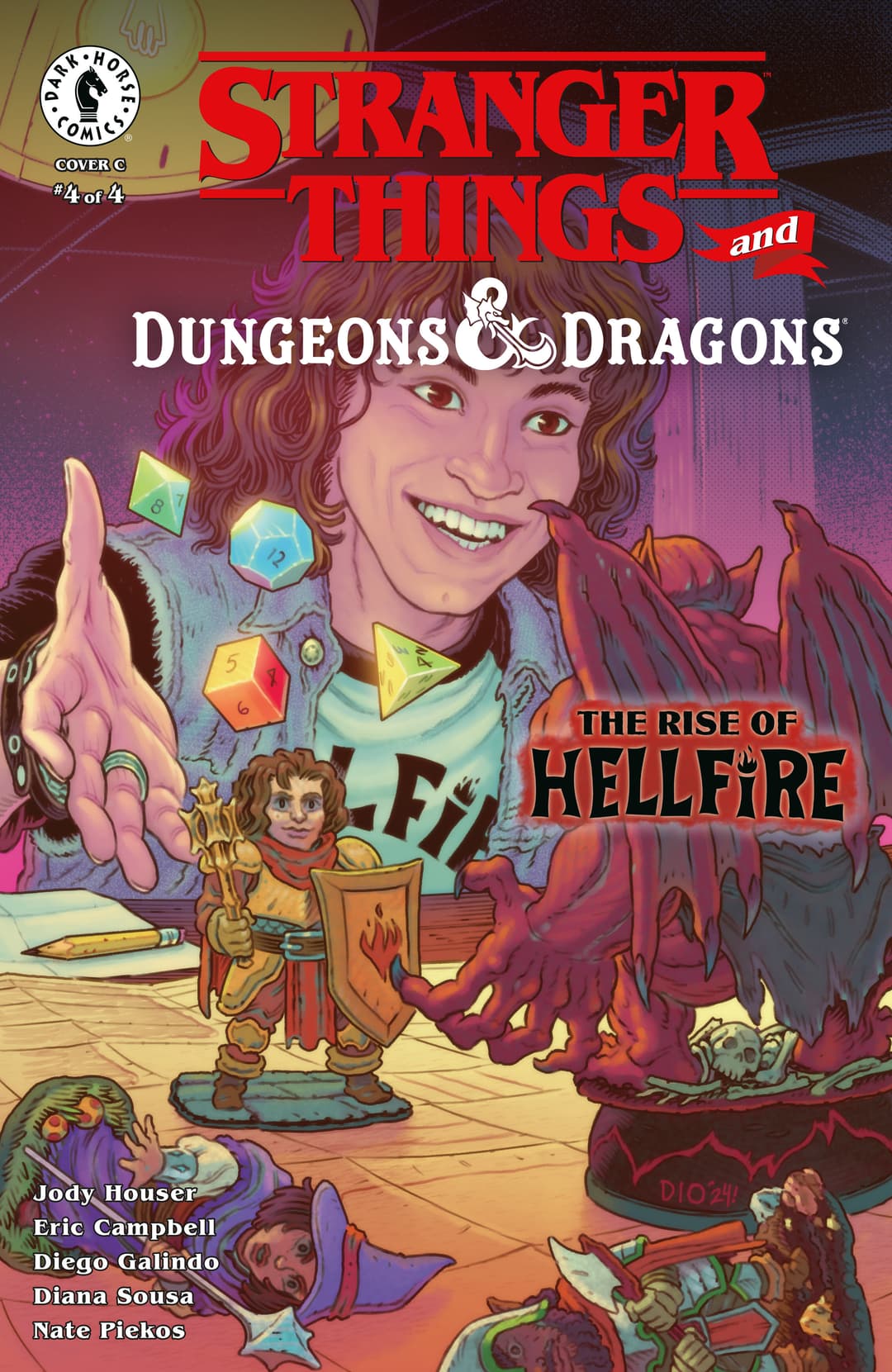Cover für Stranger Things and Dungeons & Dragons: The Rise of Hellfire