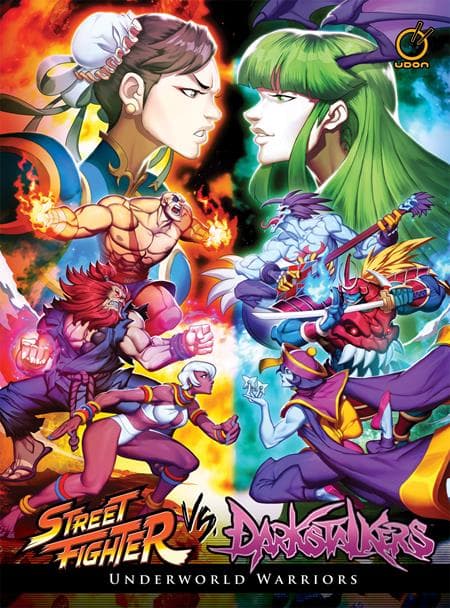 Cover für STREET FIGHTER VS DARKSTALKERS HC VOL 01 UNDERWORLD WARRIORS Previously Offered Thru Other Distributors