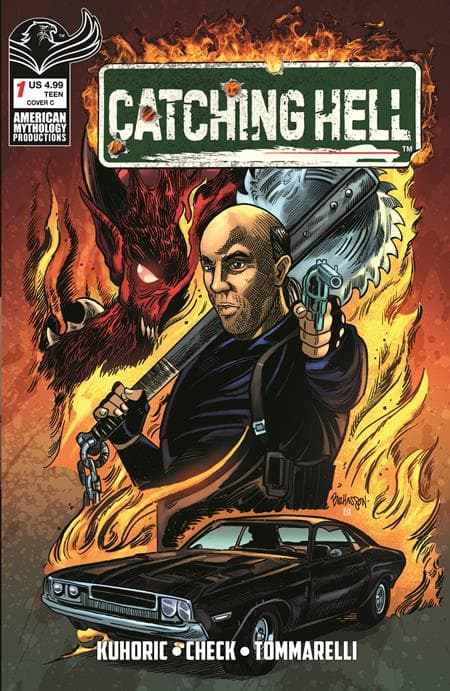 Cover für Catching Hell Feat Reggie Bannister