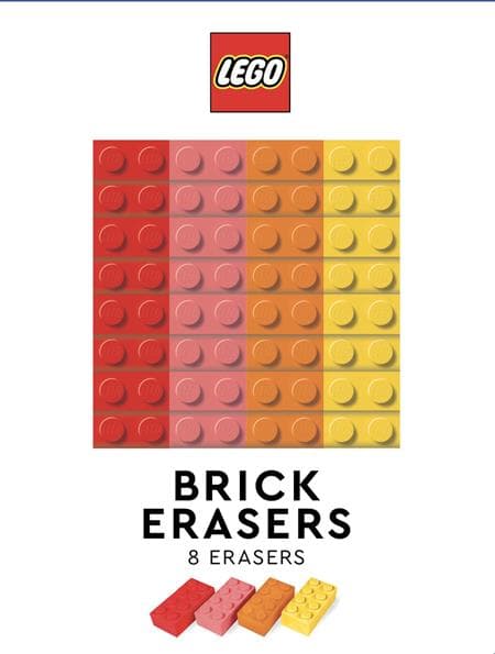 Cover für LEGO BRICK ERASERS (MULTICOLOR PACK OF 8) Previously Offered thru Other Distributors
