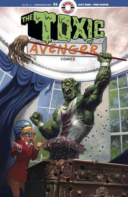 The Toxic Avenger Comics Cover