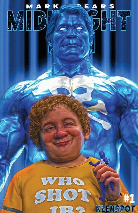 CVR B MARK SPEARS SUPERHEROS EXIST VAR