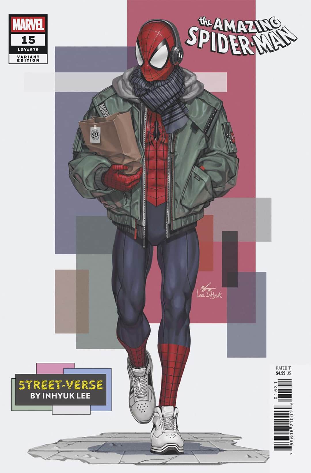 AMAZING SPIDER-MAN INHYUK LEE STREET-VERSE VARIANT