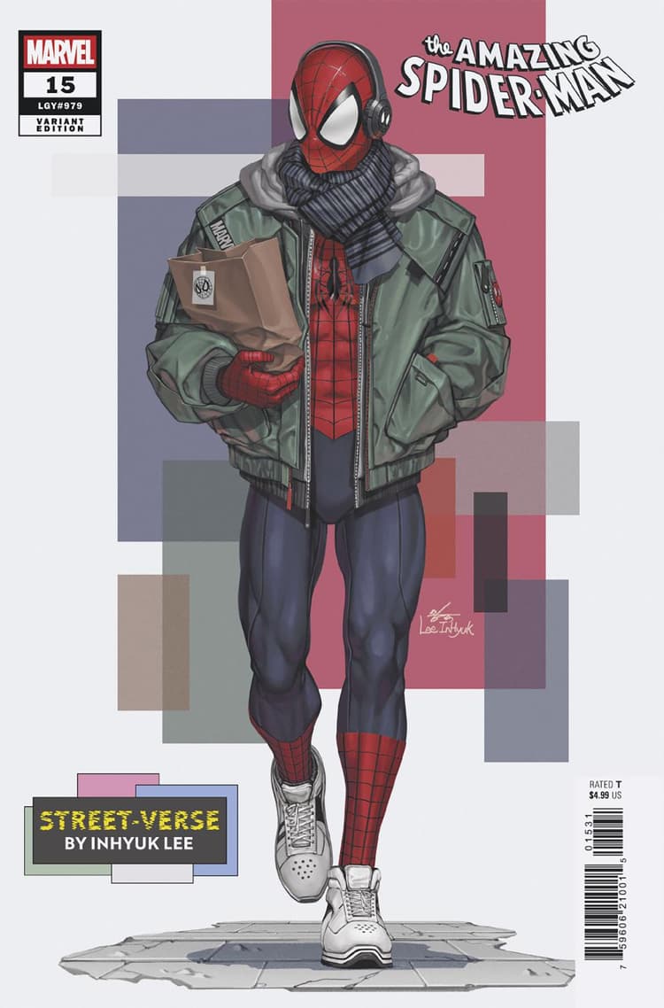 AMAZING SPIDER-MAN INHYUK LEE STREET-VERSE VARIANT