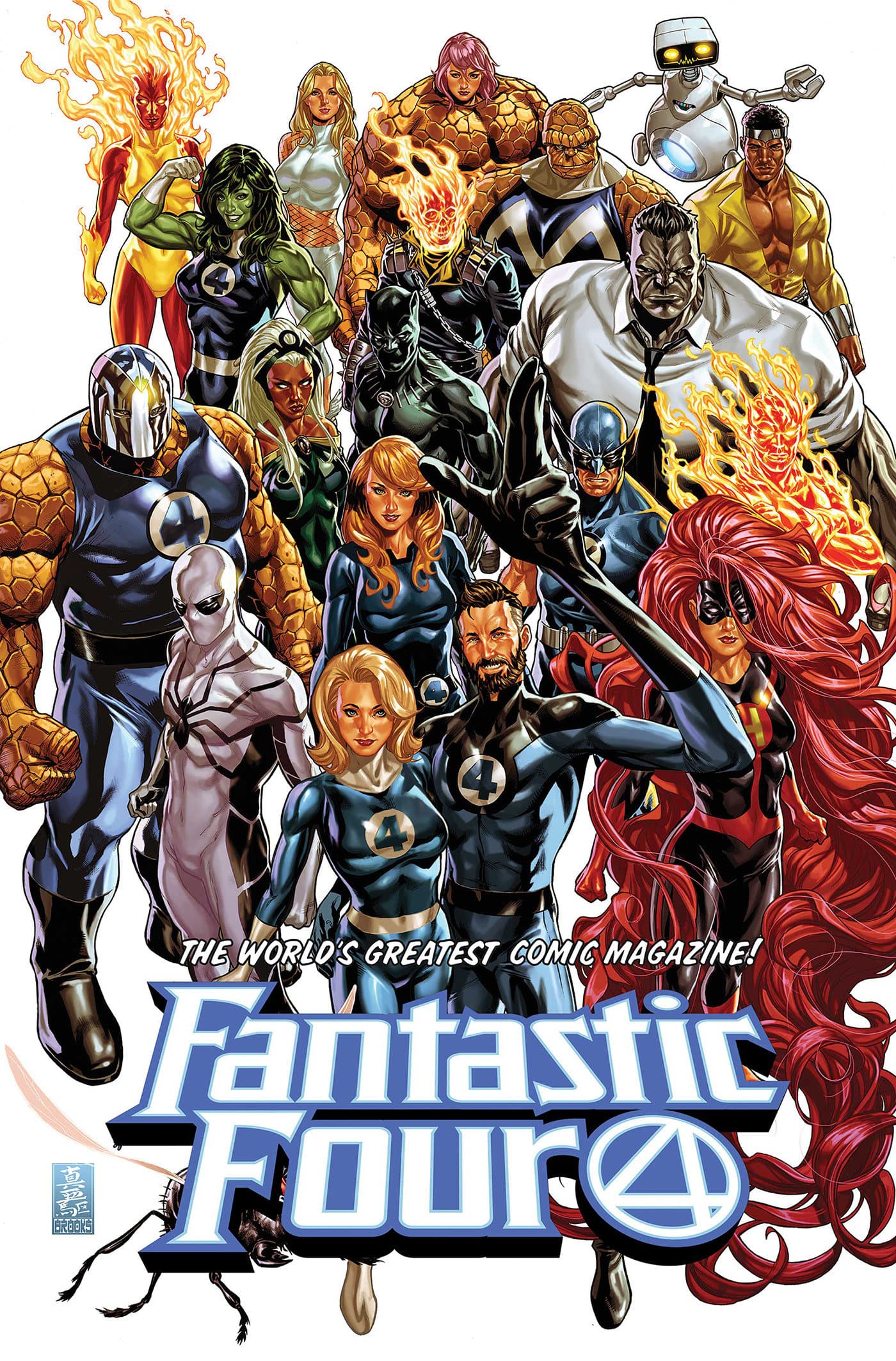 Cover für Fantastic Four By Dan Slott Omnibus Vol. 2 Mark Brooks Cover