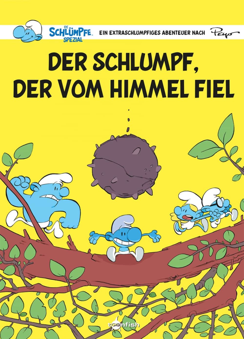 Die Schlümpfe Spezial: Der Schlumpf, der vom Himmel fiel Cover