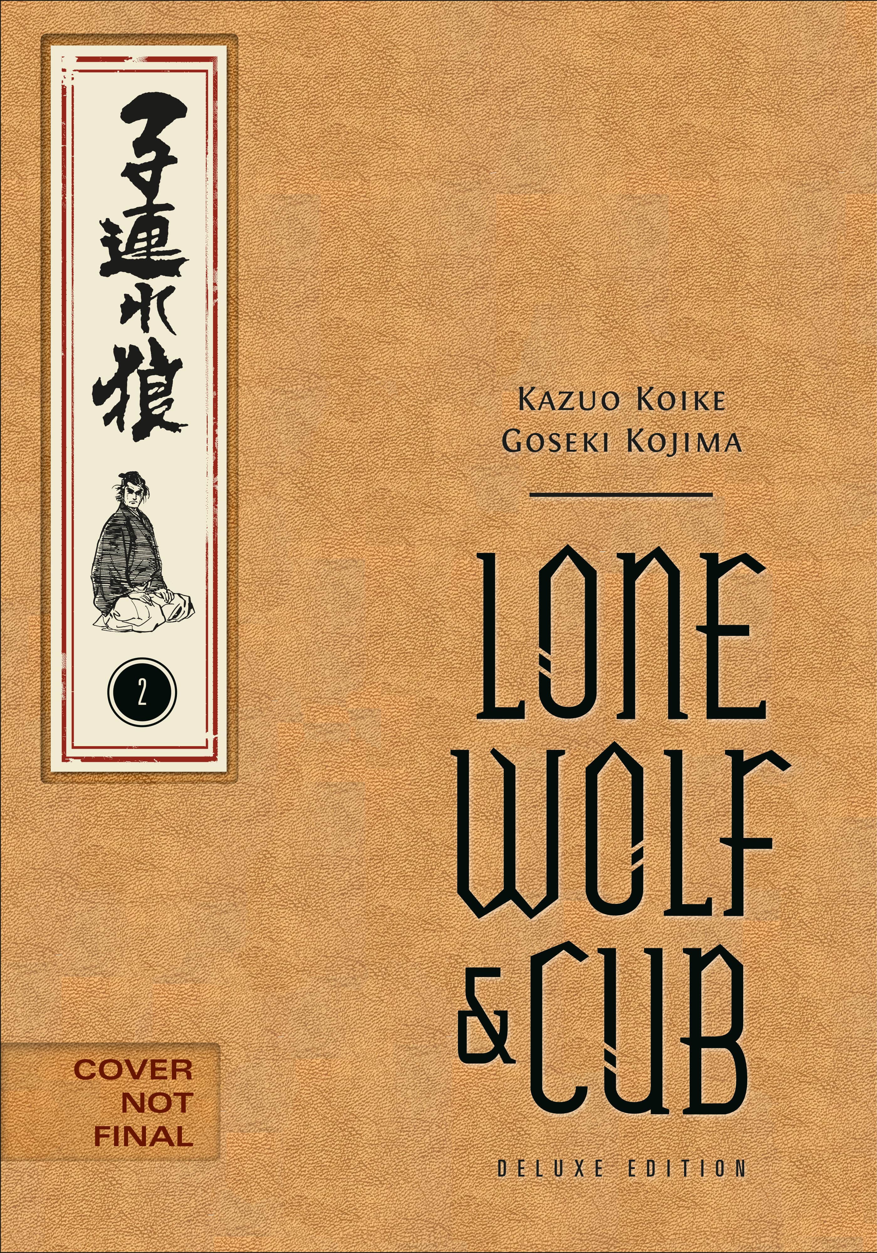 Lone Wolf and Cub Deluxe Edition Volume 2 Cover