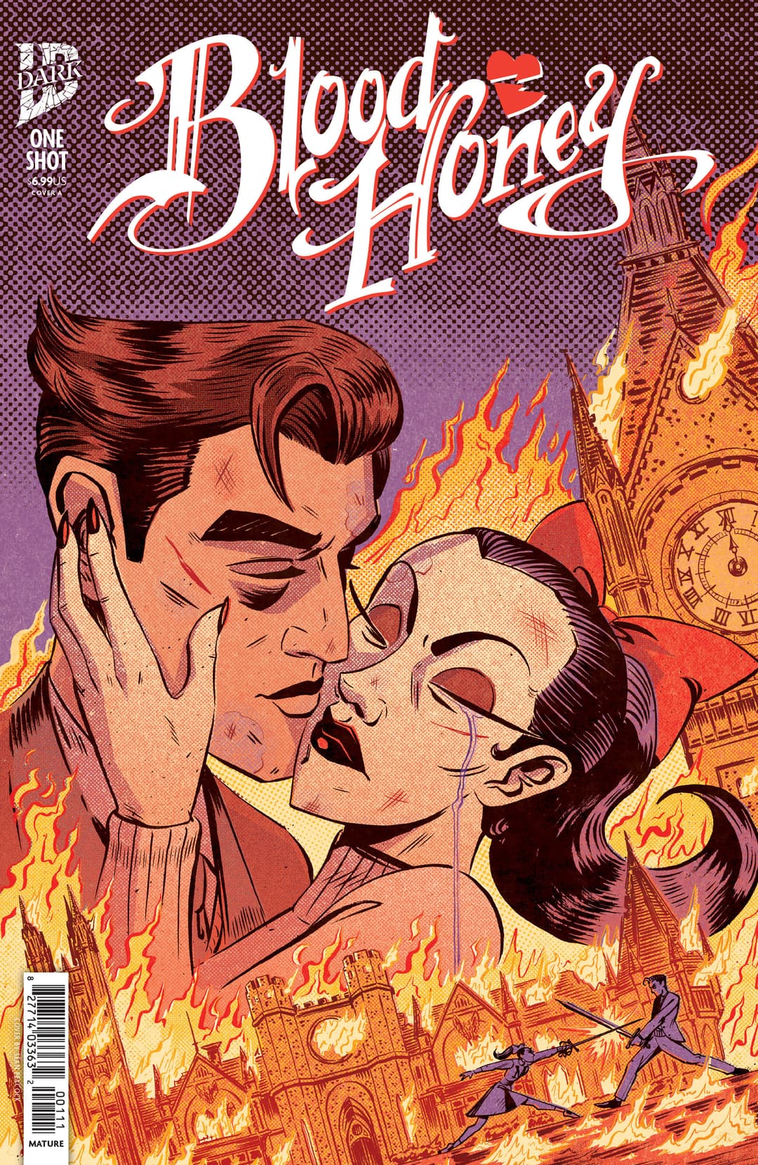 Cover für Blood Honey Cover A (Peacock)