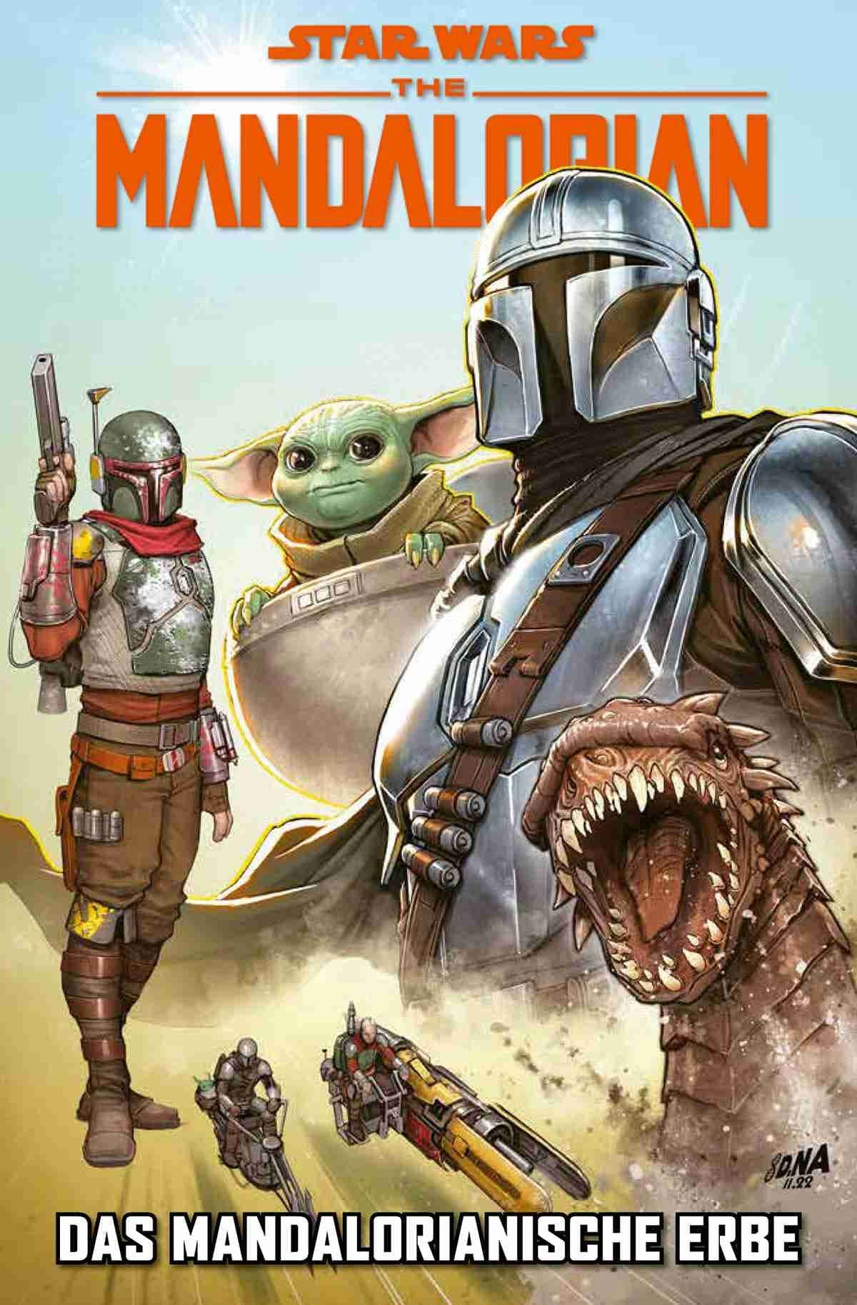 Cover für Panini Pocket - Star Wars - The Mandalorian Staffel II.1 – Das mandalorianische Erbe