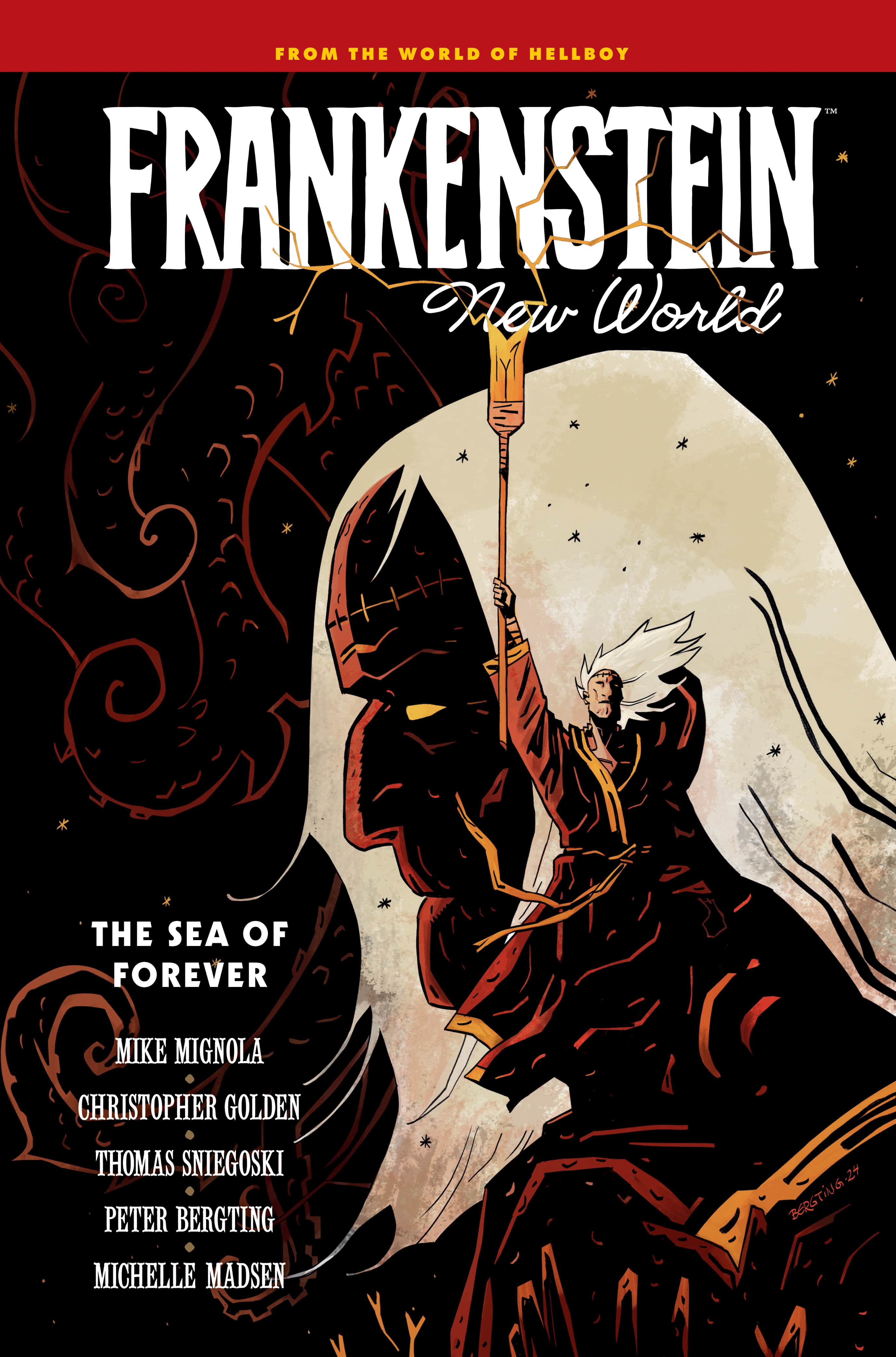 Frankenstein: New World Volume 2--The Sea of Forever Cover