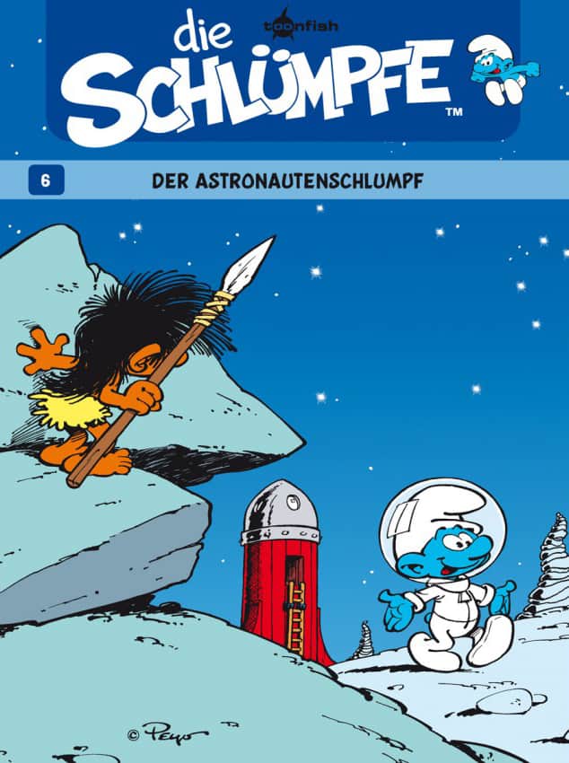Die Schlümpfe 06 (Neuauflage) Cover