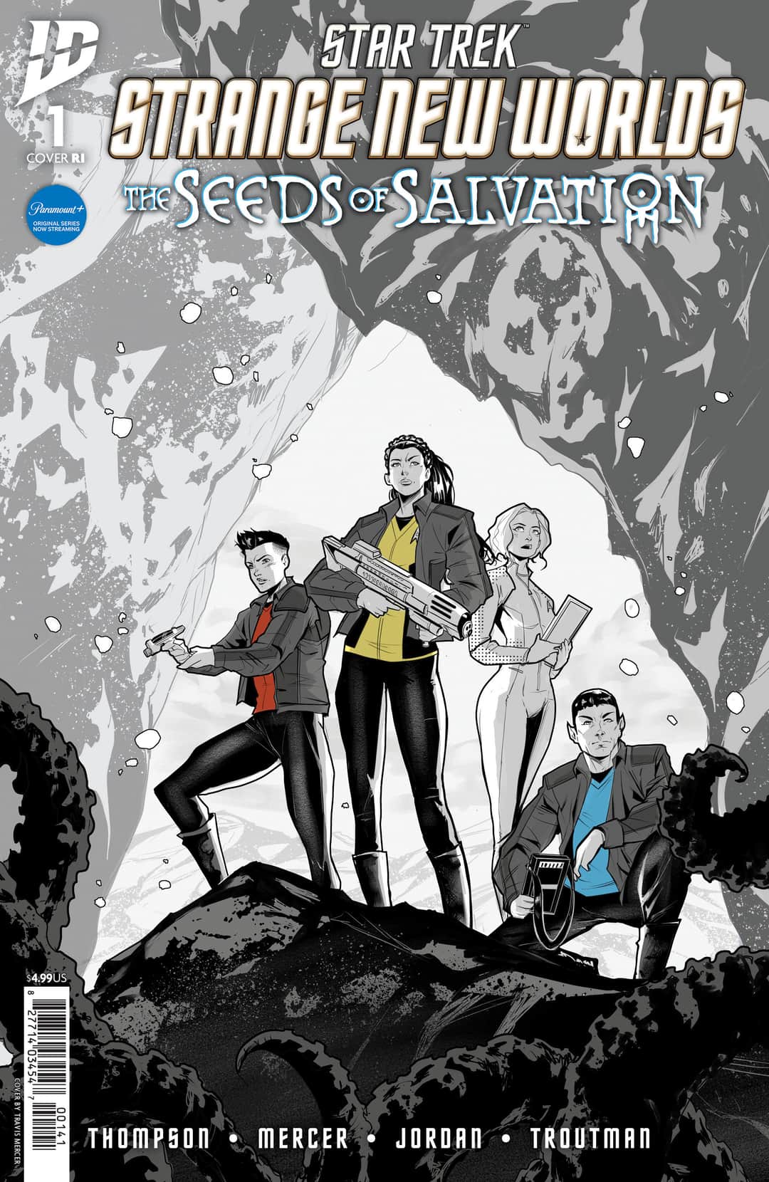 Star Trek: Strange New Worlds—The Seeds of Salvation Variant RI (25) (Mercer B&W)